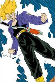 Trunks manga colored