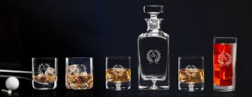 Sterling Cut Glass Custom Barware For