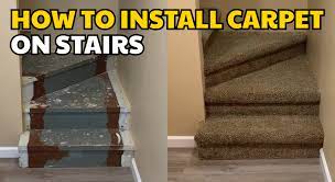 how to install carpet on stairs mr