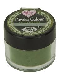Rainbow Dust Powder Colour Olive Green