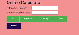 calculator in javascript addition