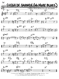 Antonio Carlos Jobim Chega De Saudade No More Blues Sheet Music Notes Chords Download Printable Real Book Melody Chords Eb Instruments