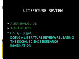 Literature Reviews Lora Leligdon Engineering Research Librarian    