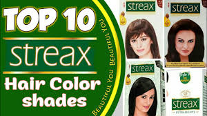 Streax Hair Colour All Shades Top 10 Streax Hair Color Available In India With Price 2018