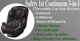 Safety 1st Continuum 3 In 1 Review