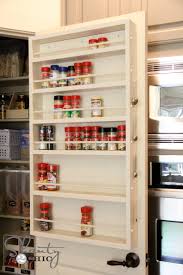 What if a wooden spice rack does not fit your modern kitchen? Door Spice Rack Ana White