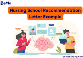 nursing recommendation letter