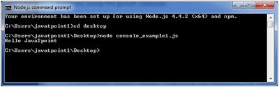 node js first exle javatpoint