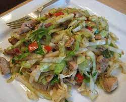 Chicken Cabbage Stir Fry On Facebook gambar png