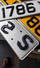 quick car number plate replacement or