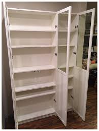 easy diy freestanding pantry with doors