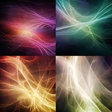 four diffe colored backgrounds with