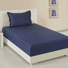 sonata c navy blue bed sheets set
