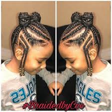 Nice hairstyles with two braids on each side. 12 Easy Winter Protective Natural Hairstyles For Kids Coils And Glory Natural Hairstyles For Kids Little Girl Braid Hairstyles Kids Hairstyles Girls