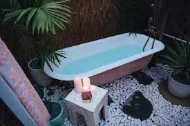 Since traditional japanese soaking tubs are made from wood, that is the material we will be discussing. Diy Outdoor Bath Spell