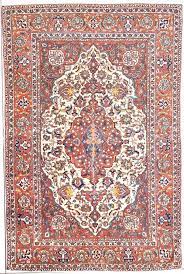 7751 antique isfahan persian rug 4 9 x