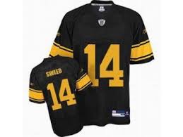Limas Sweed Jersey 14 Pittsburgh Steelers Authentic Jersey