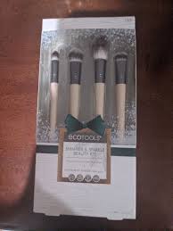 ecotools 4pc shimmer sparkle brush