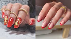 look 10 red nail designs you should try