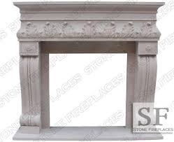 Naples Sandstone Fireplace Surround