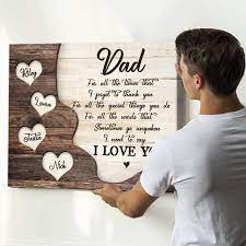 fathers day personalized gift for dad