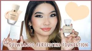 sulwhasoo perfecting foundation review