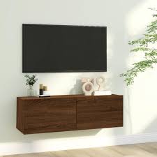 Vidaxl Tv Wall Cabinet Brown Oak