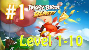 Angry Birds Blast (AB Blast) Walkthrough Part 1- Level 1 to 10 Completed -  YouTube