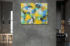 Buy Art Expressive Painting Yellow