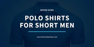 polo shirts for short men proper fit