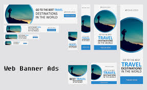 web banner ads on behance