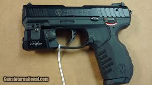 ruger sr22 blk 22cal pistol with