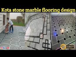kota stone and marble stone floor