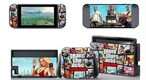 Hawaii are grand theft auto on nintendo switch. Grand Theft Auto V Gta5 Skin Sticker For Nintendo Switch Console With Controller And Dock Cover Decals Tz045 Buy Online At Best Price In Uae Amazon Ae