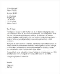 7 Retail Cover Letter Templates Free Sample Example