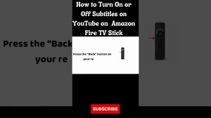 how to turn on or off subles on