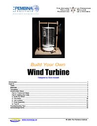 build your own vertical axis wind turbine