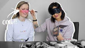 blindfolded makeup challenge fail