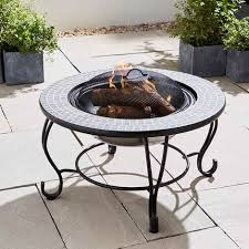 Table Fire Pit Bbq Grill Ice Cooler