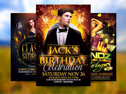 Do Birthday Flyer Or Any Event Party Or Festival Flyer