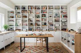 home office bookshelf design ideas