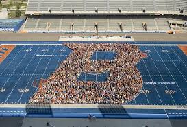The Boise State University Campus Is Full Of Bronco Spirit