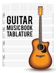 Write numbers on the lines that correspond to where the string is fretted. Guitar Music Book Tablature Guitar Chord Standard Staff Tablature Music Notebook For Guitar Humble Will Publishers Johan 9781092441971 Amazon Com Books