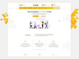 Software Company Landing Page Ux Ui Design On Student Show