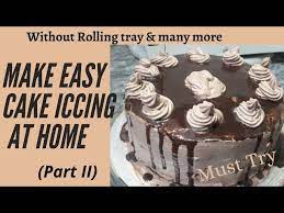 easy chocolate cake icing at home