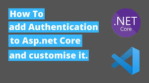 add authentication to asp net core mvc