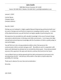 Engineering Cover Letter Example