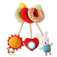 hanging rattle toys activity stroller