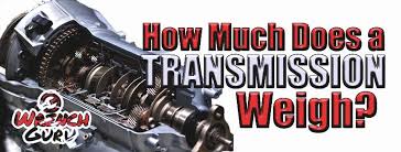 How Much Does A Transmission Weigh Wg