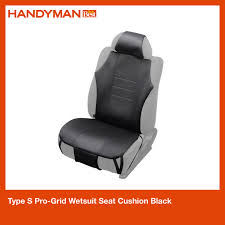 Pro Grid Wetsuit Seat Cushion Black